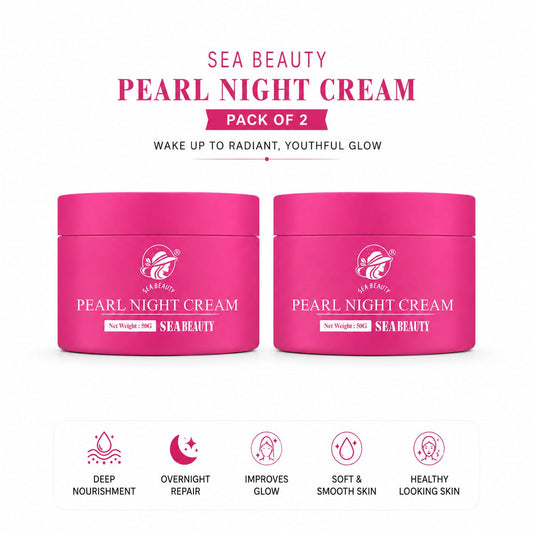 SEA BEAUTY NIGHT CREAM PACK OF 2PS