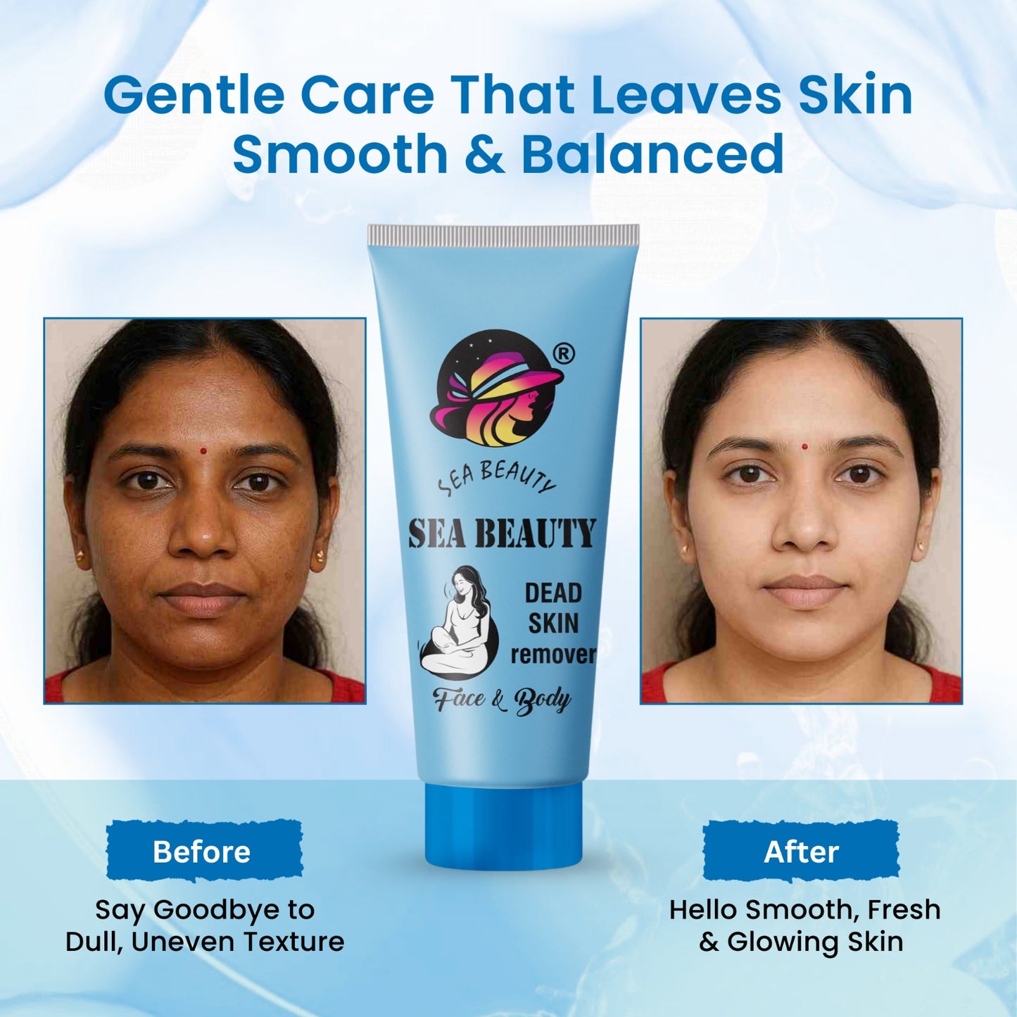 Sea Beauty Dead Skin Remover face & body wash ✅