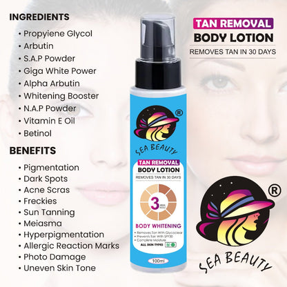 Sea beauty whitenning body lotion ✅