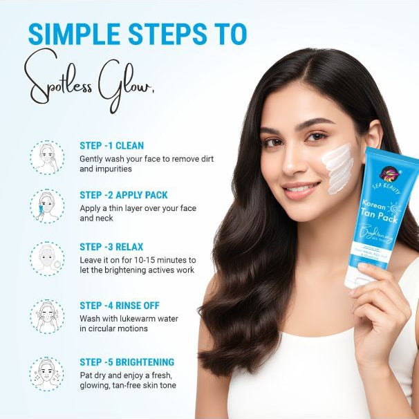 Sea Beauty Korean Tan Pack✅