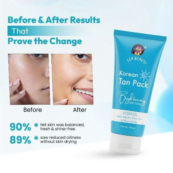 Sea Beauty Korean Tan Pack✅
