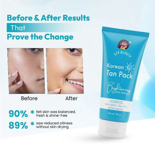 Sea Beauty Korean Tan Pack✅