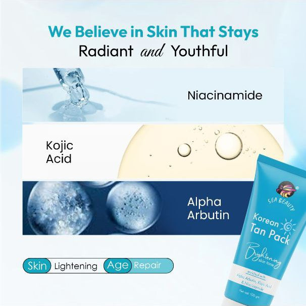 Sea Beauty Korean Tan Pack✅