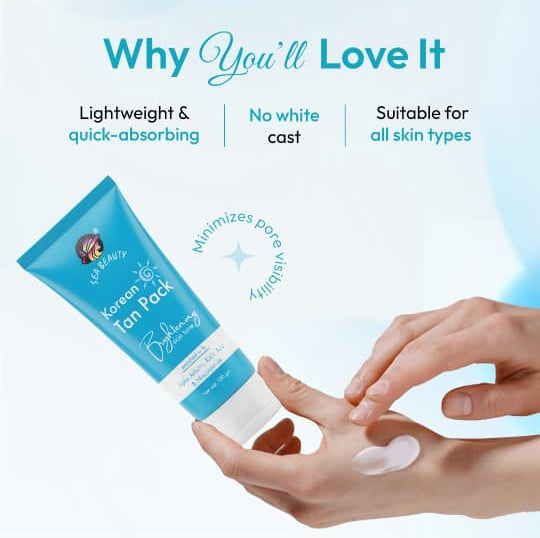 Sea Beauty Korean Tan Pack✅