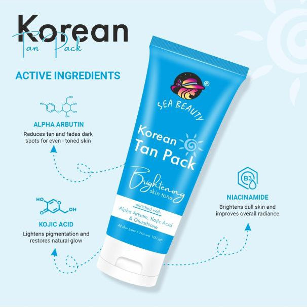 Sea Beauty Korean Tan Pack✅