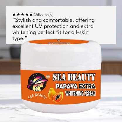 SEA BEAUTY PAPAYA EXTRA WHITENING CREAM ✅