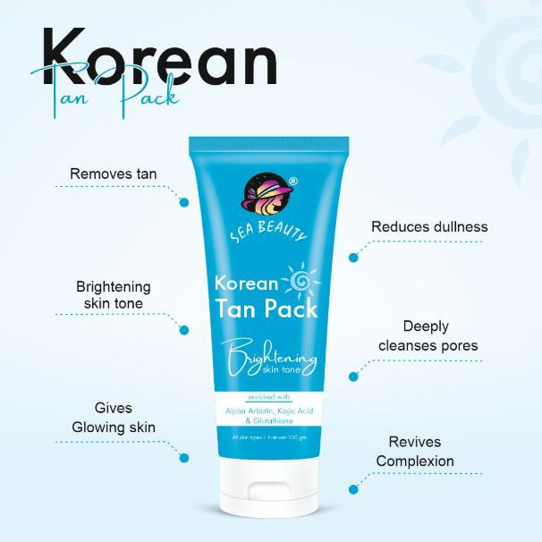 Sea Beauty Korean Tan Pack✅