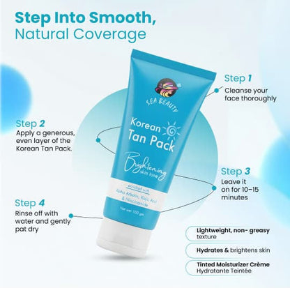 Sea Beauty Korean Tan Pack✅